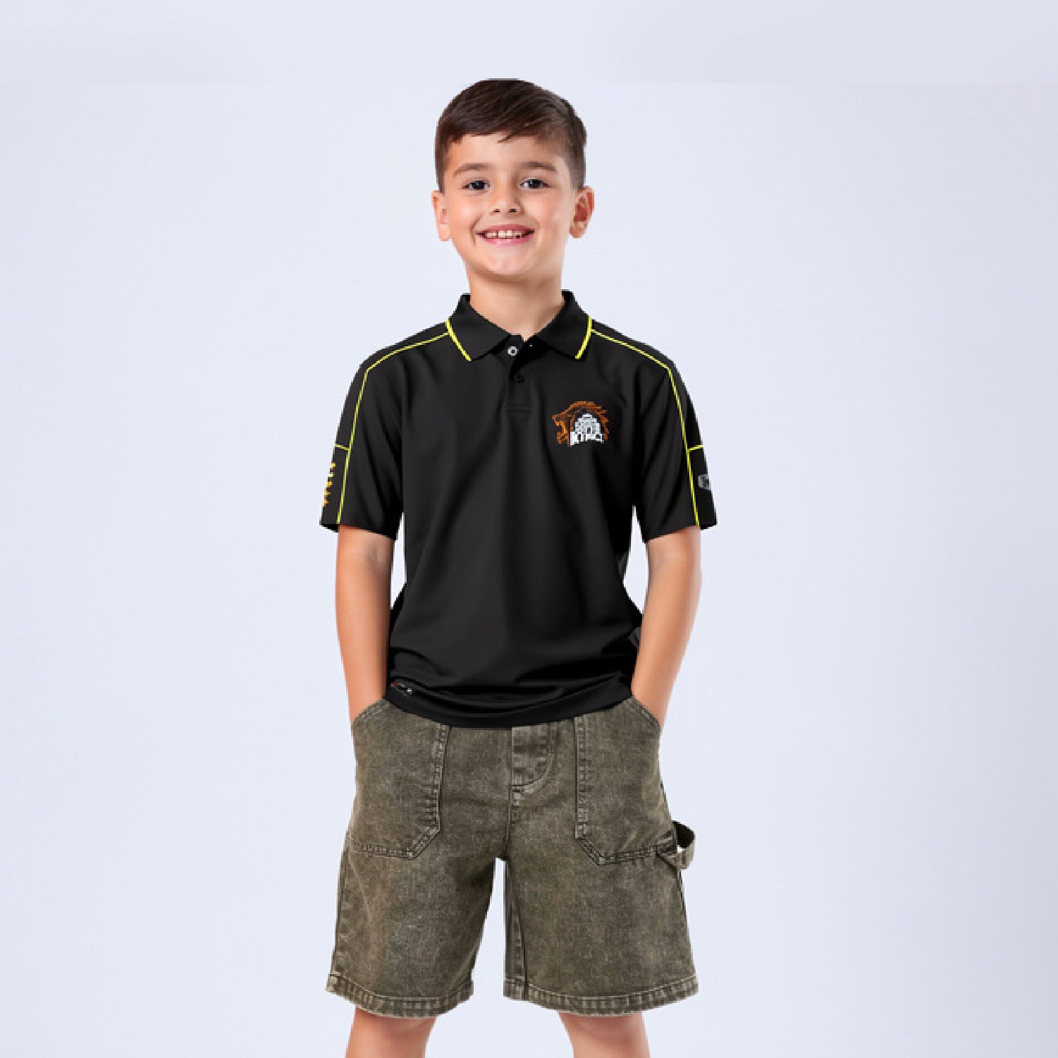 HYVE Hyve x CSK Kutty Singham Polo 4XS