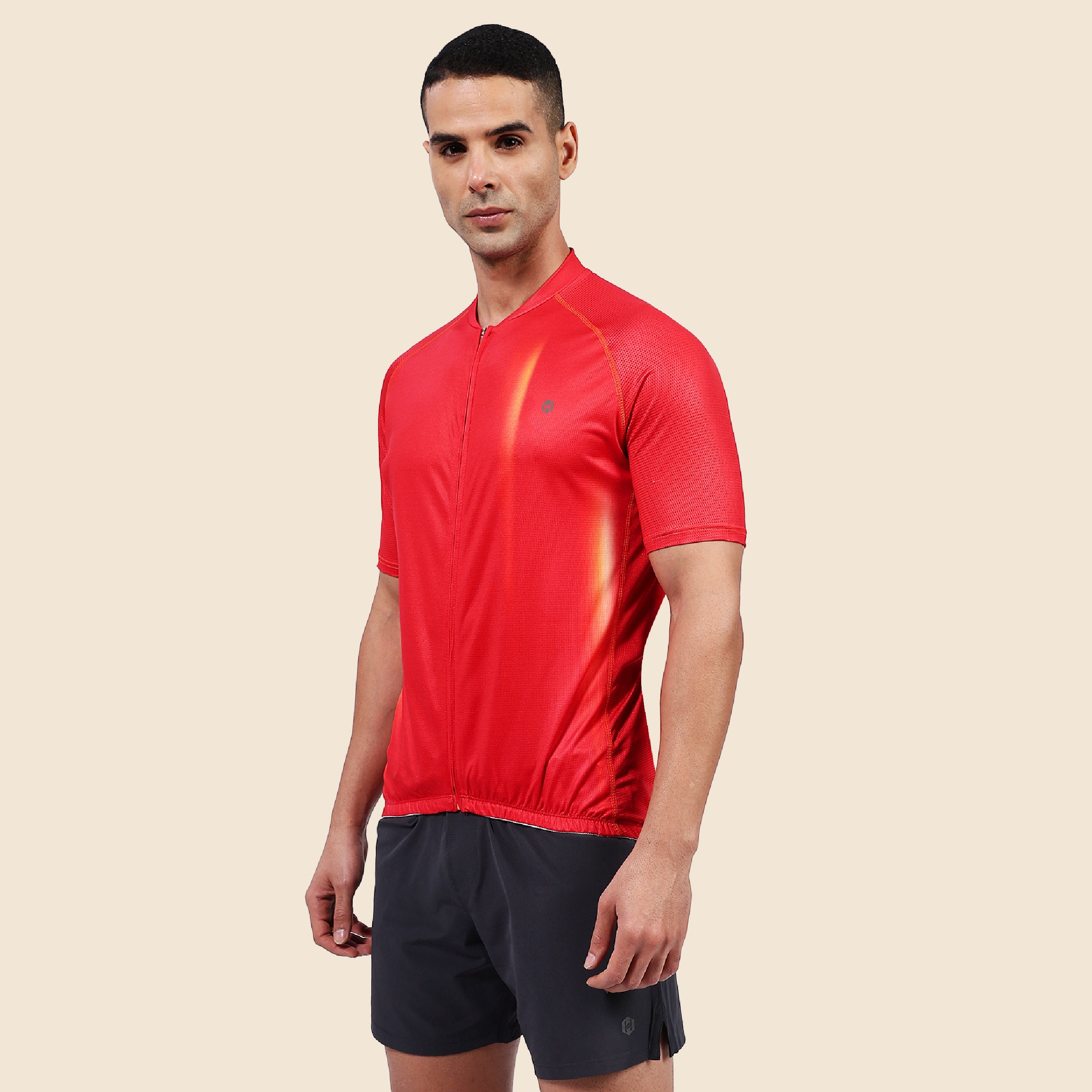 HYVE Hyve Men’s V1 Premium Cycling Jersey - Red S