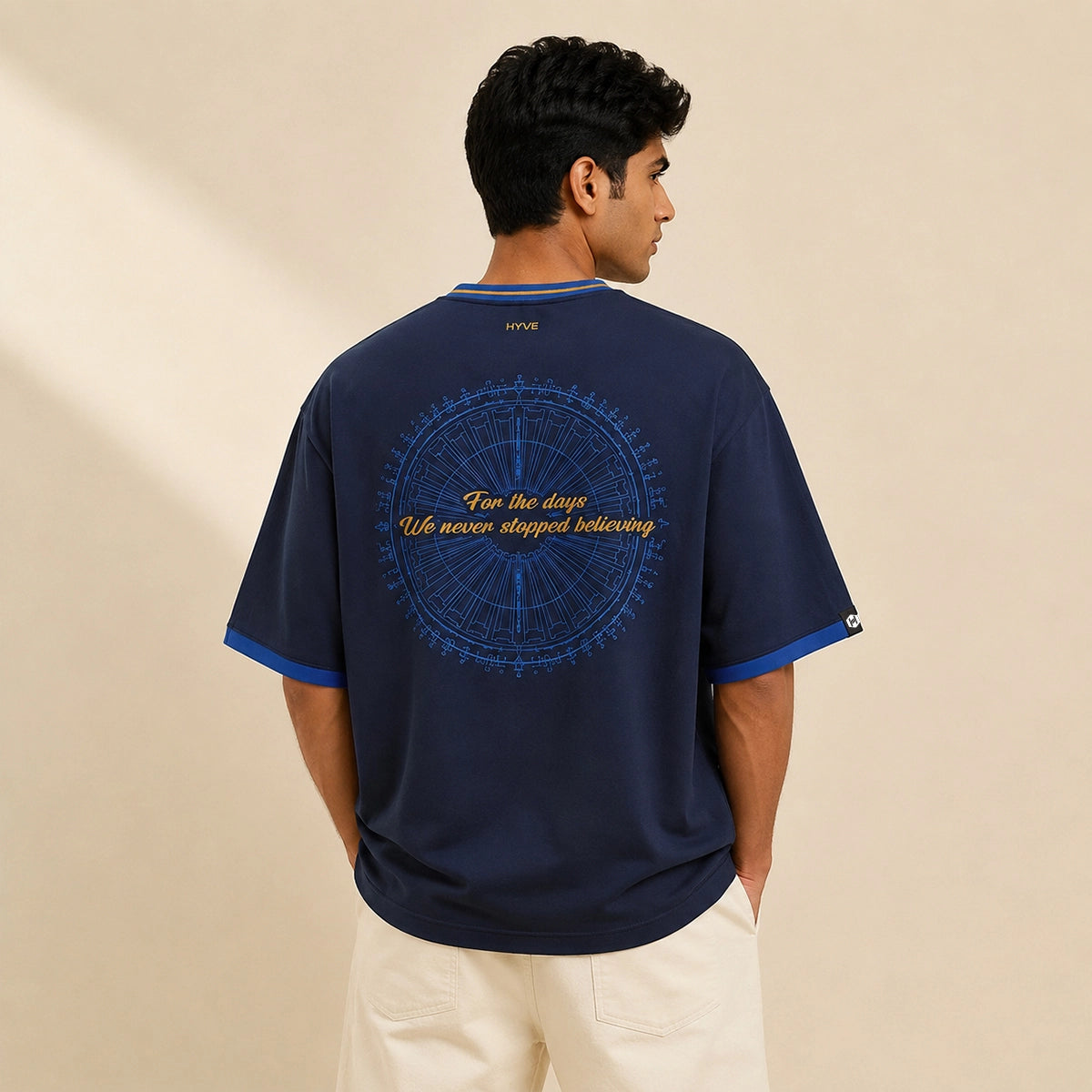 HYVE 22 Yards Oversized T-Shirt S
