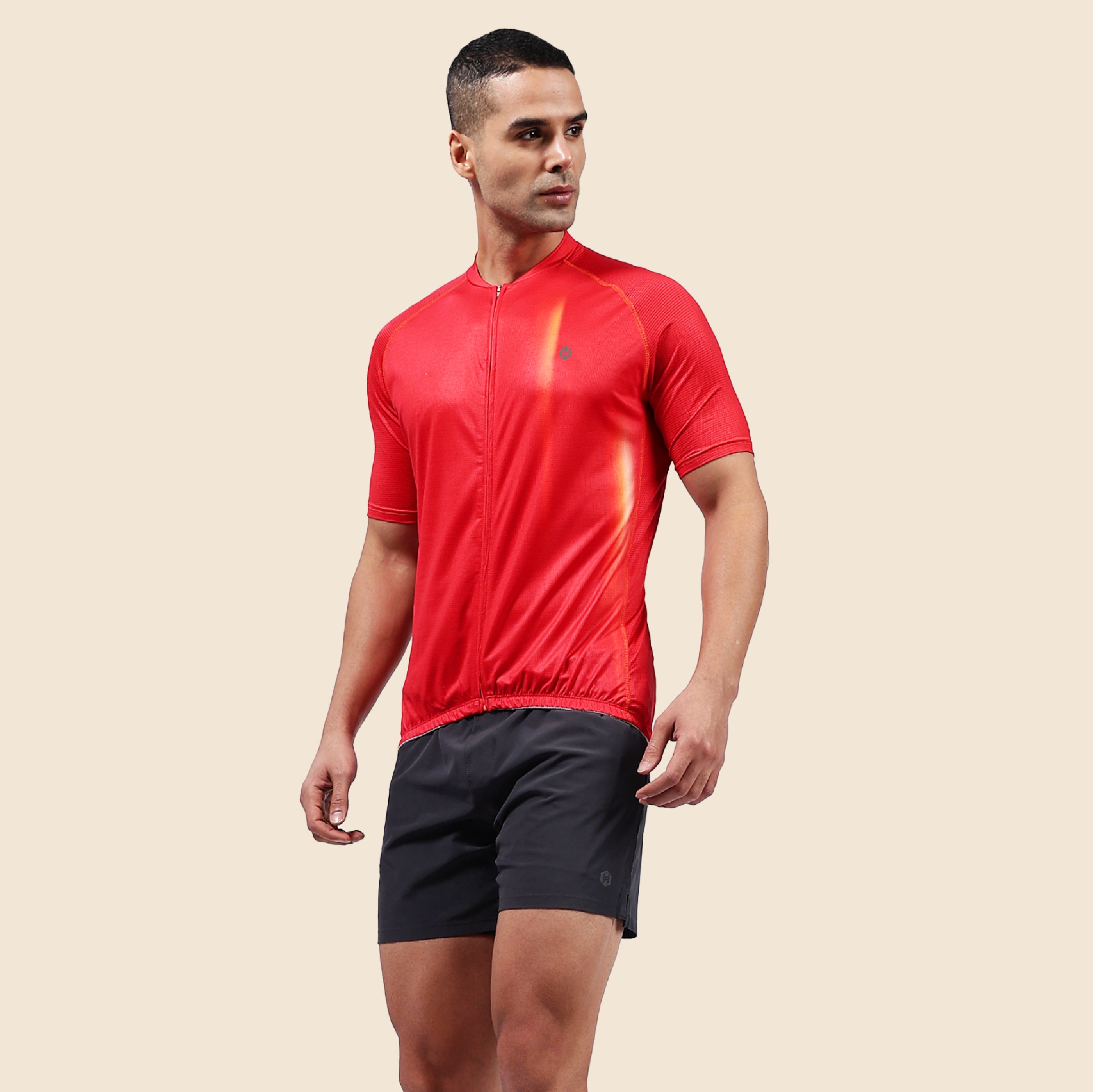 HYVE Hyve Men’s V1 Premium Cycling Jersey - Red S
