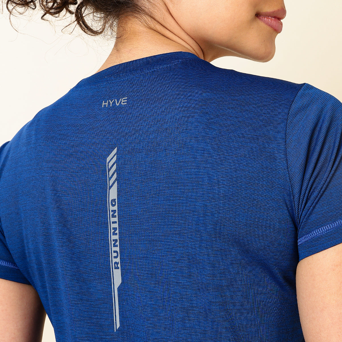 Hyve Women’s RunX Running Jersey – Navy Melange