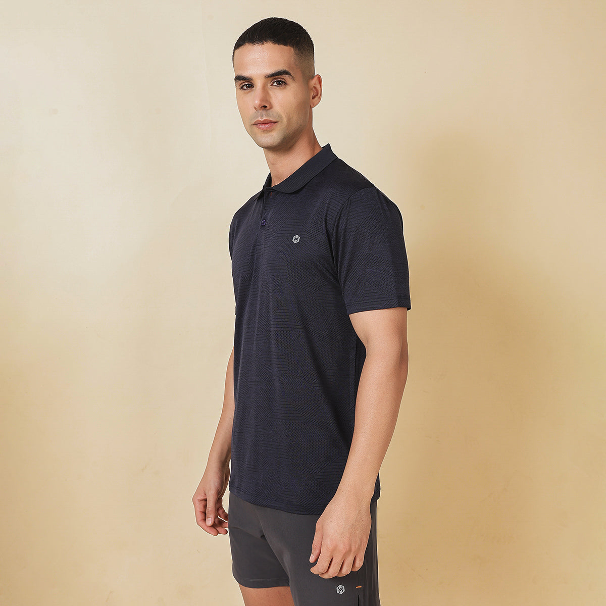 HYVE Hyve Men’s Navy Sports Polo T-Shirt S