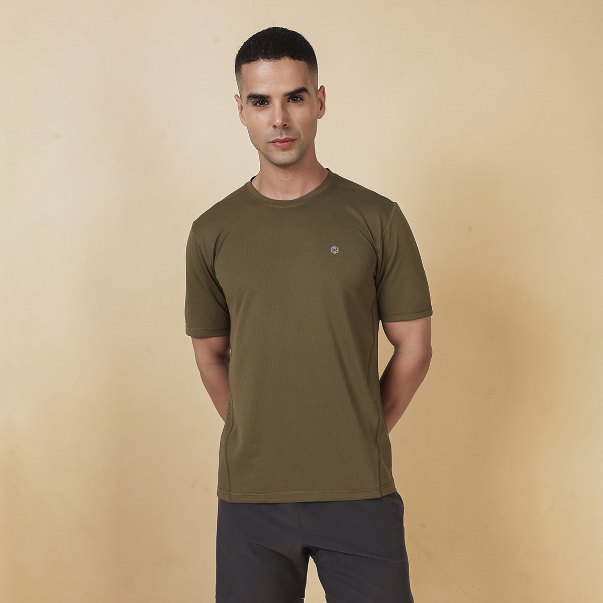 HYVE Hyve RUN X Men’s Olive Running Jersey S