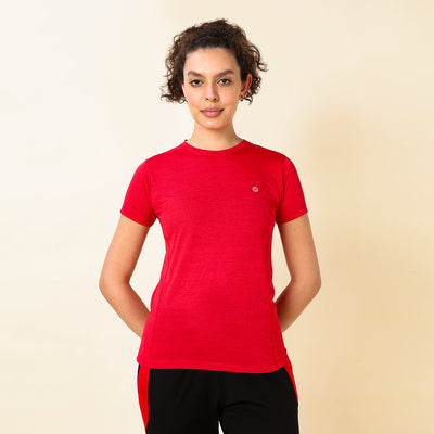 Hyve Women’s RunX Running Jersey – Red Melange