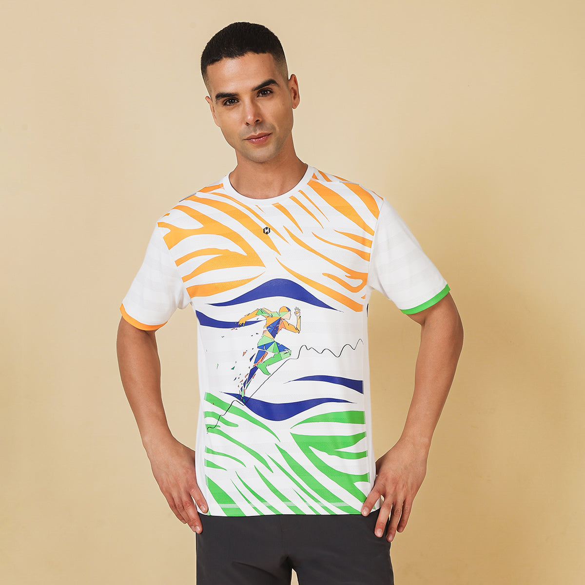 Hyve Men’s RunX Indian Edition Running Jersey