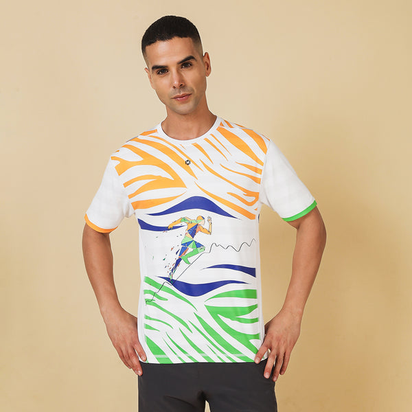 Hyve Men’s RunX Indian Edition Running Jersey