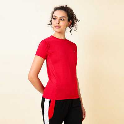 Hyve Women’s RunX Running Jersey – Red Melange