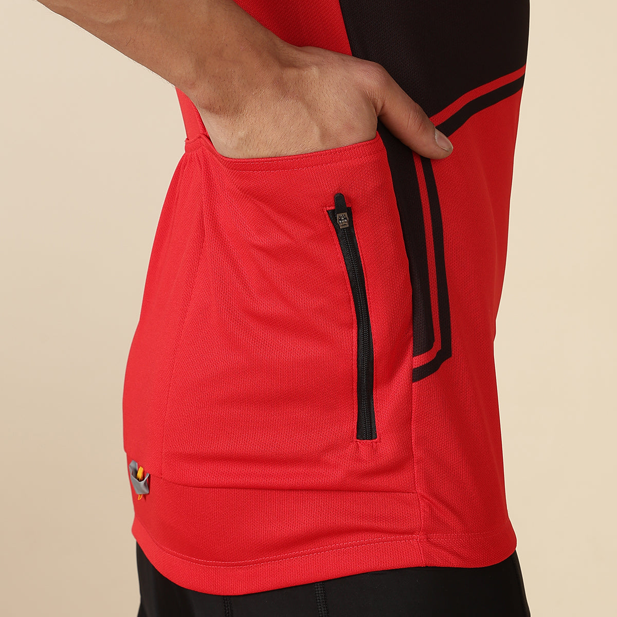 HYVE Hyve Men’s Standard Cycling Jersey – Red Onyx XS