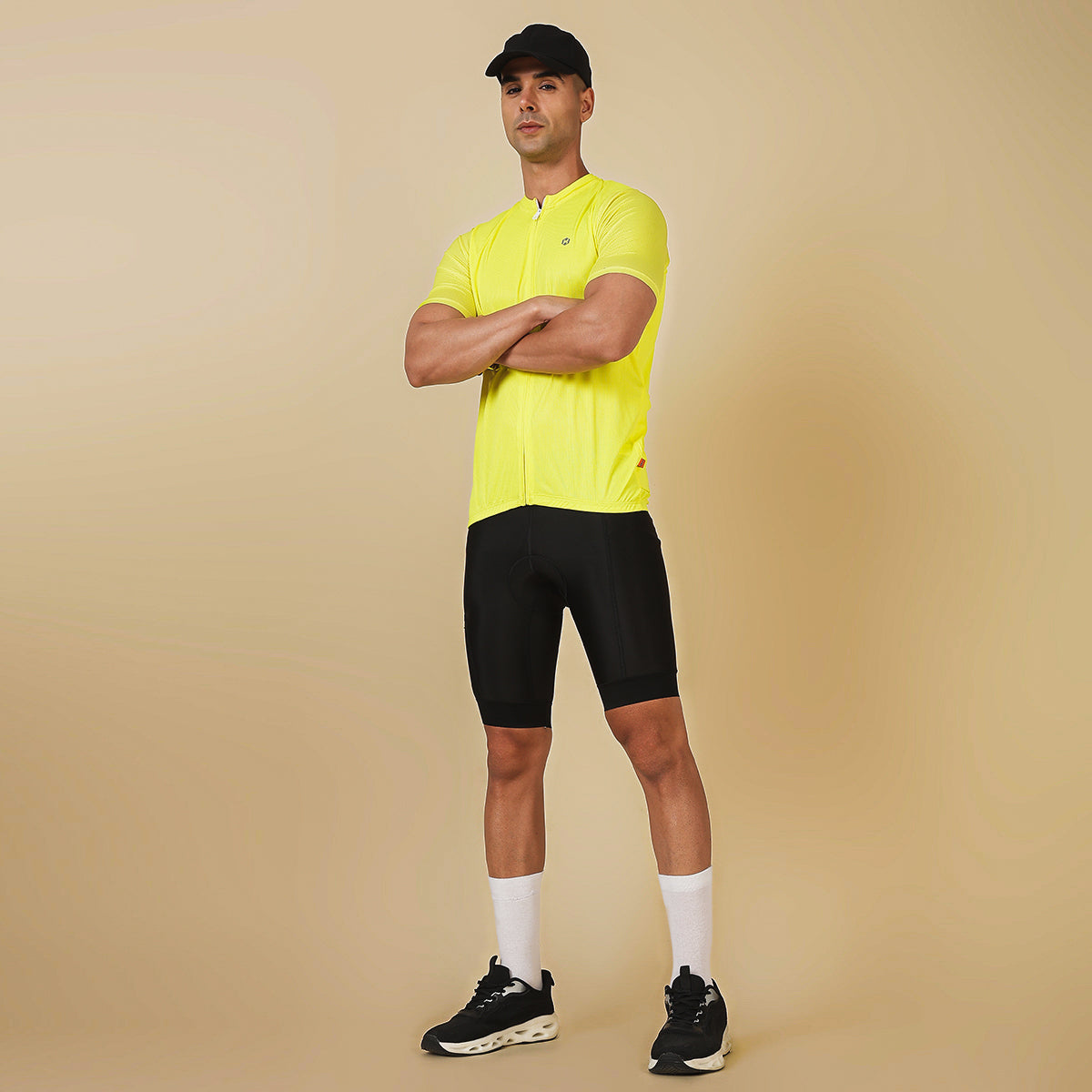 Hyve Men’s Standard Cycling Jersey – Electric Yellow