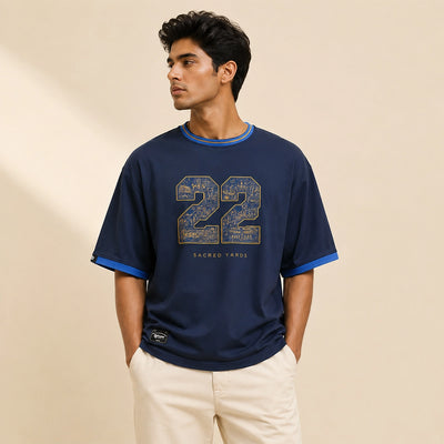 HYVE 22 Yards Oversized T-Shirt S