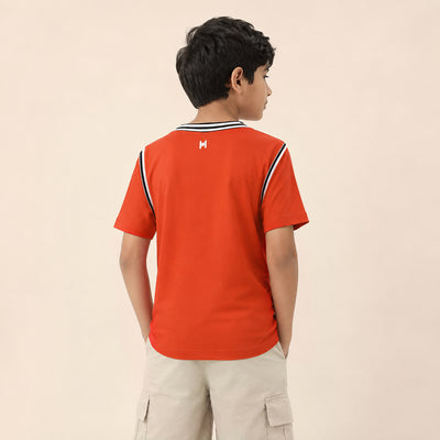 HYVE Hyve Kids Basketball Graphic T-Shirt – Orange 6-7