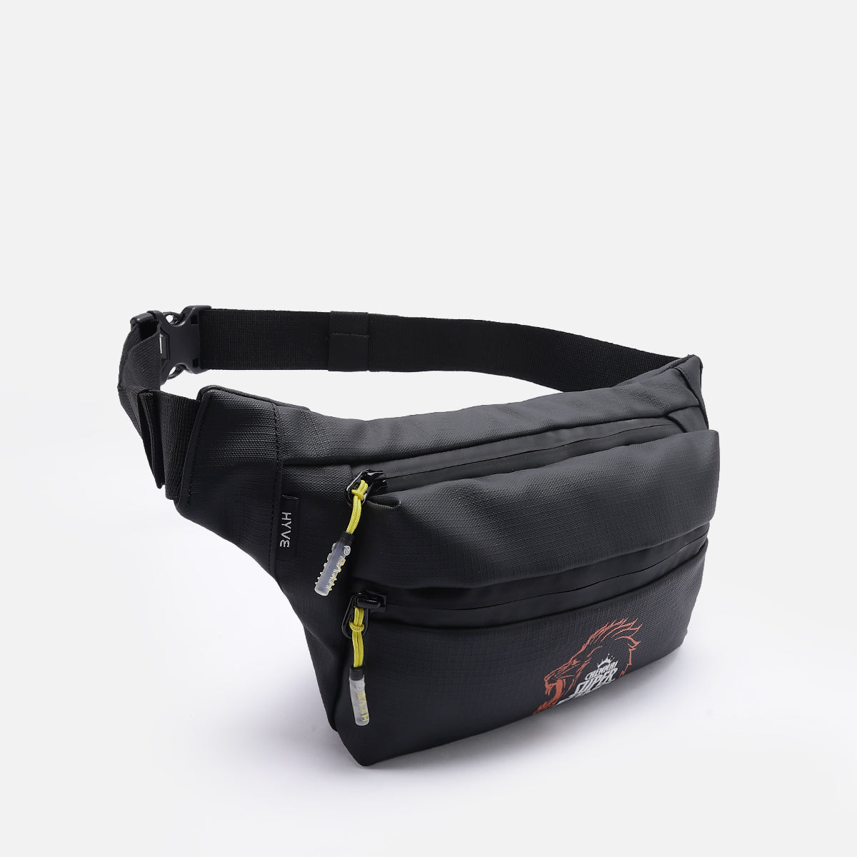 Hyve x CSK Waist Pouch – Chennai Super Kings Running Pouch | Hyve