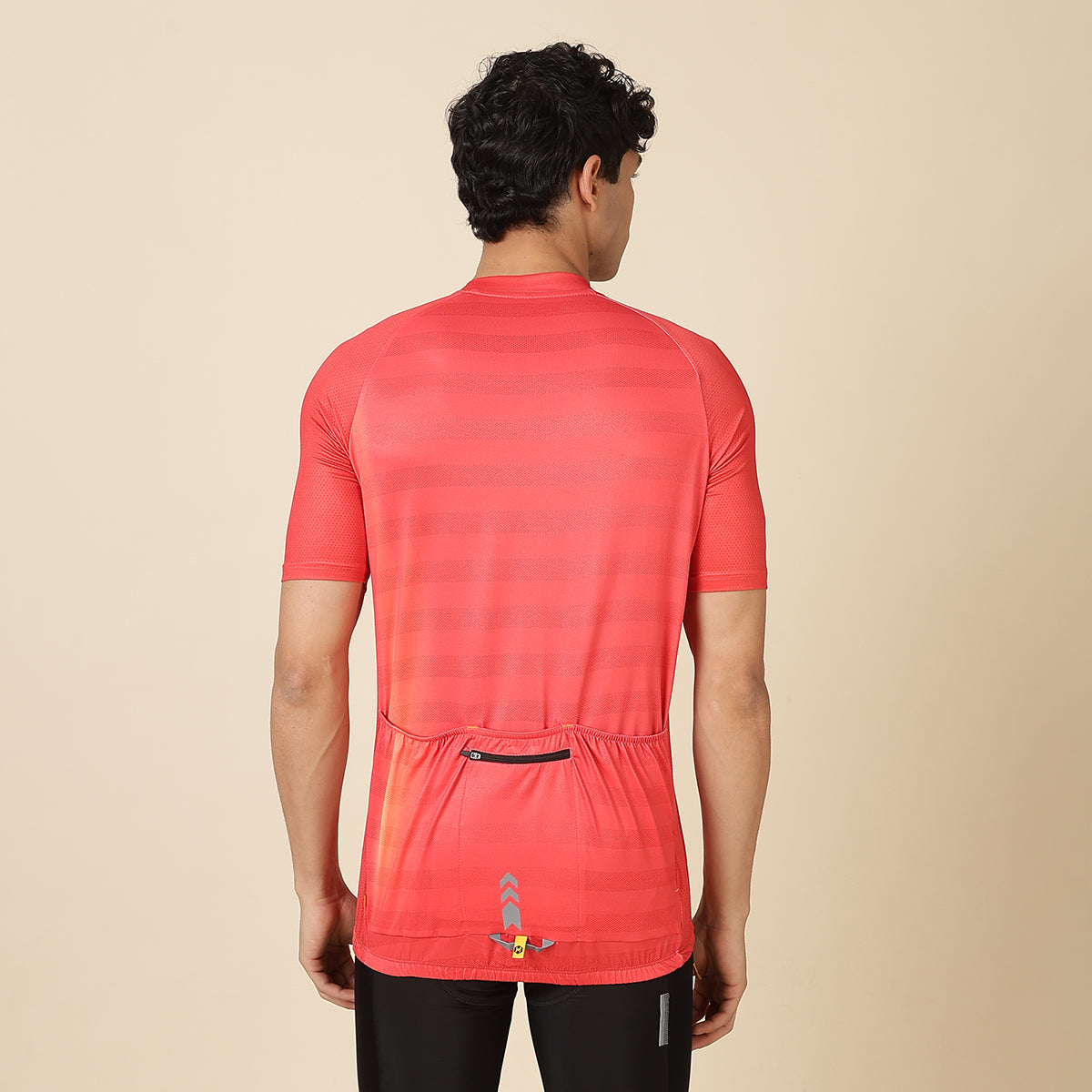 Hyve Men’s V1 Premium Cycling Jersey -  Red