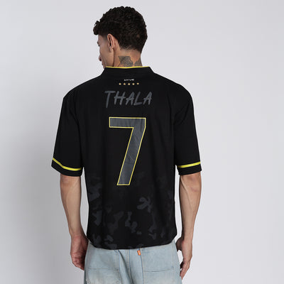 HYVE Hyve x CSK Thala 7 Oversized Tee S