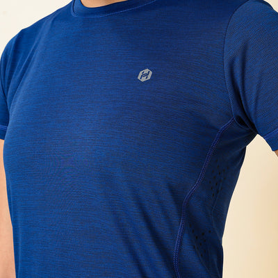 Hyve Women’s RunX Running Jersey – Navy Melange