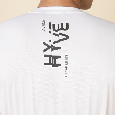 Hyve Men’s Standard Cycling Jersey – Arctic White
