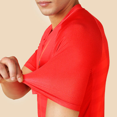 HYVE Hyve Men’s V1 Premium Cycling Jersey -  Red S