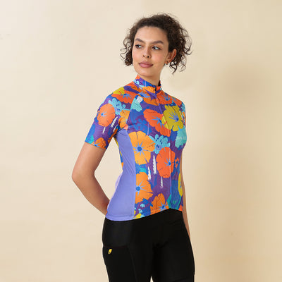 HYVE Hyve Women’s Club Fit Cycling Jersey – Vivacious Floral S