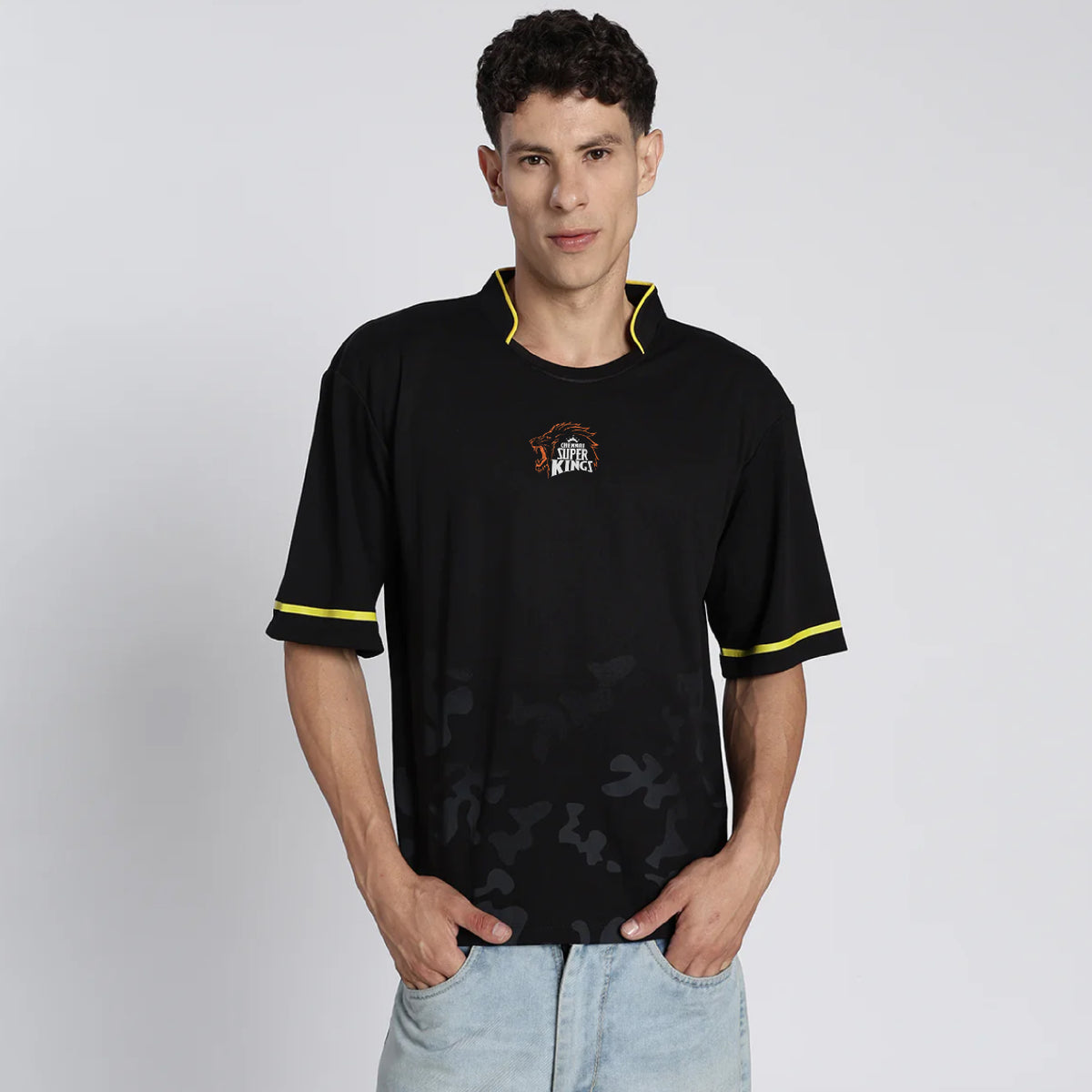Hyve x CSK Thala 7 Oversized Tee