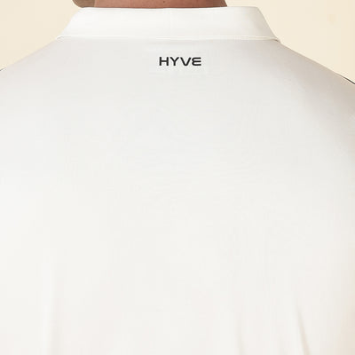 HYVE Hyve Men’s Basic Cricket Whites Full Sleeve Jersey 2XS