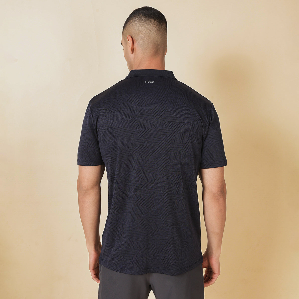 HYVE Hyve Men’s Navy Sports Polo T-Shirt S
