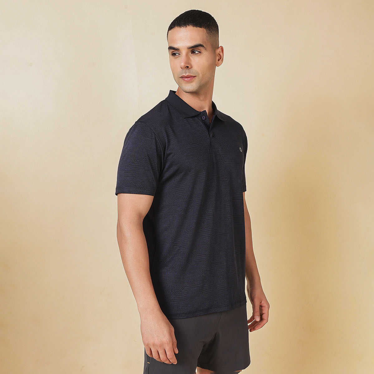 HYVE Hyve Men’s Navy Sports Polo T-Shirt S