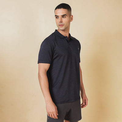 HYVE Hyve Men’s Navy Sports Polo T-Shirt S