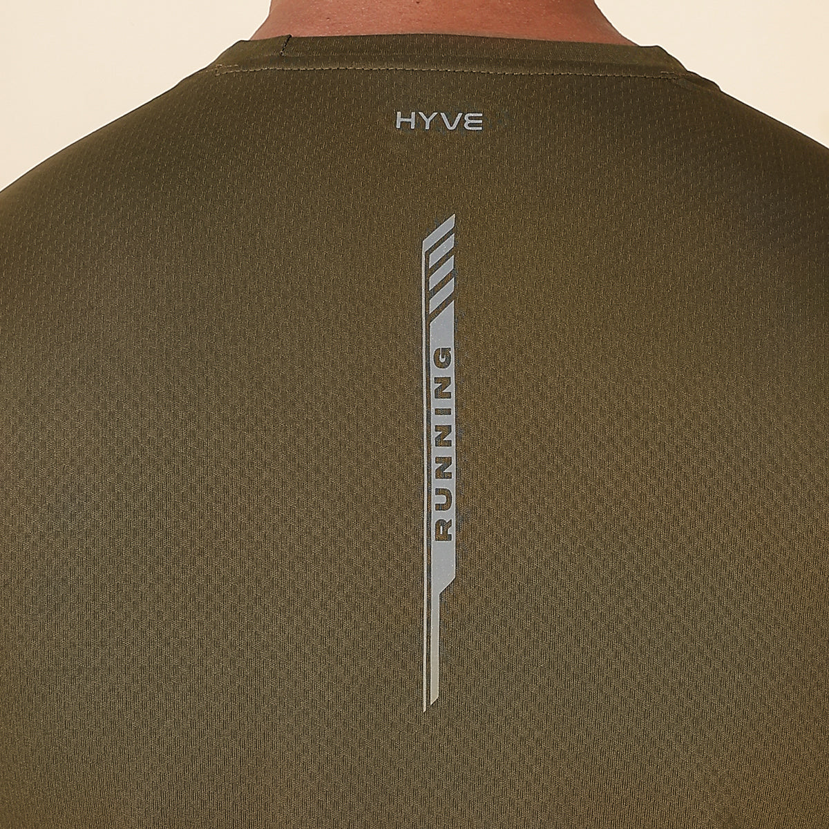 HYVE Hyve RUN X Men’s Olive Running Jersey S