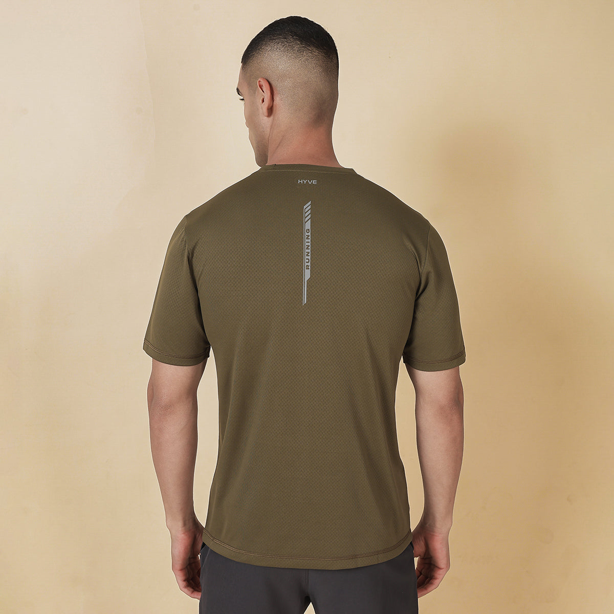 HYVE Hyve RUN X Men’s Olive Running Jersey S
