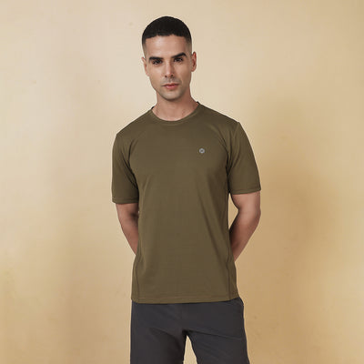 HYVE Hyve RUN X Men’s Olive Running Jersey S