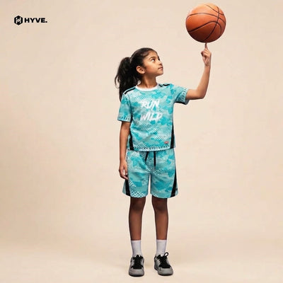 HYVE Hyve Kids Active T-Shirt & Shorts Set – Run Wild 6-7 yrs