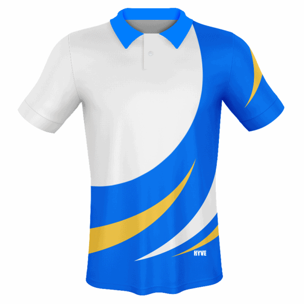 jersey design white and blue