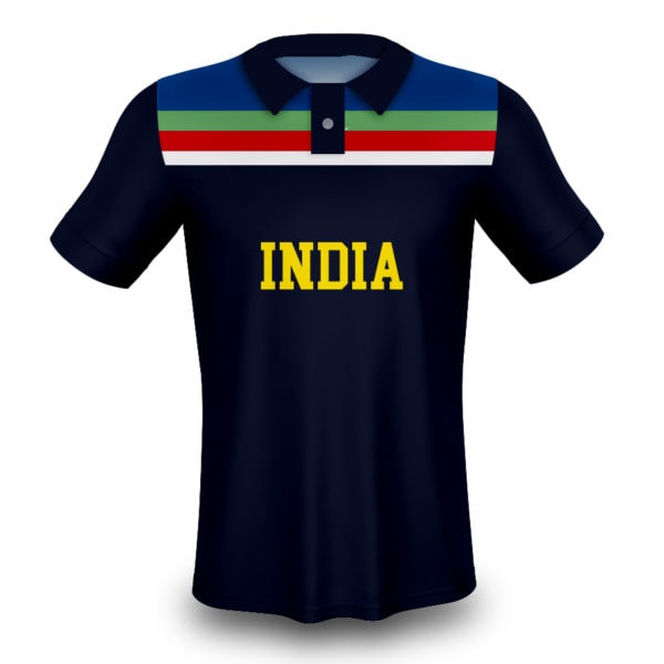 1992 INDIAN WORLD CUP FAN JERSEY | RETRO JERSEY - HYVE