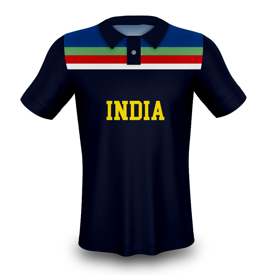 1992 INDIAN WORLD CUP FAN JERSEY | RETRO JERSEY - HYVE