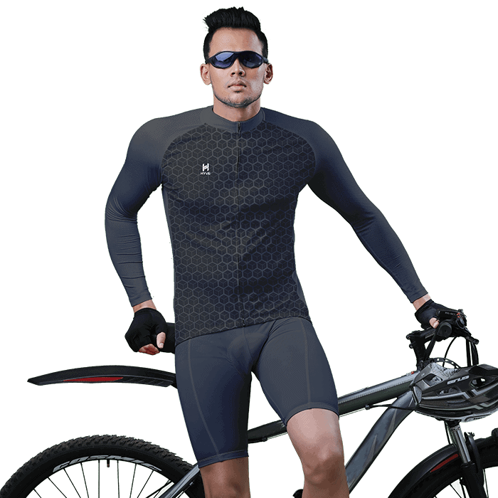 Hyve Aero Rapid Custom Trek Cycling Jersey for Men - Front