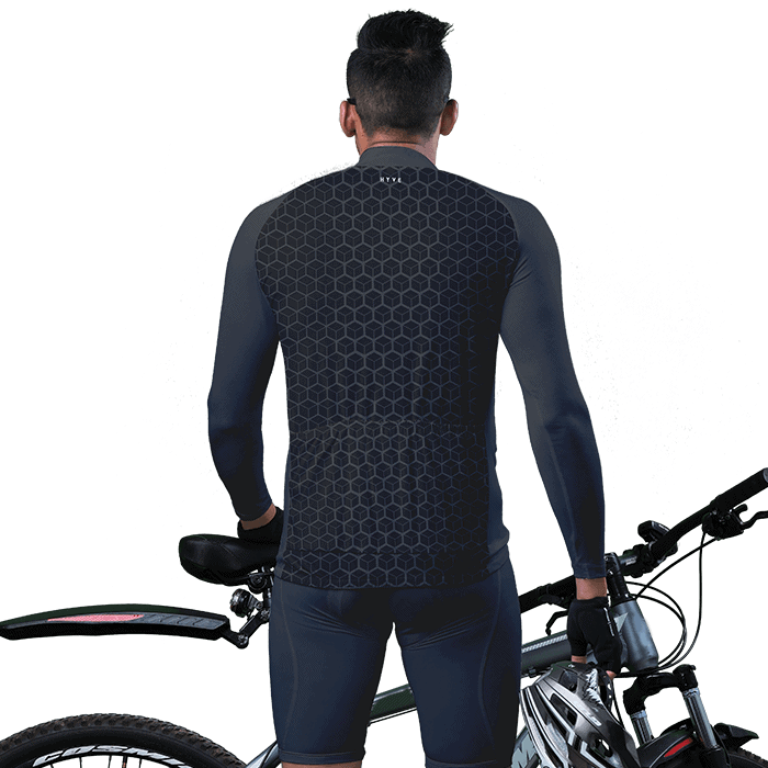 Hyve Aero Rapid Custom Trek Cycling Jersey for Men - Back