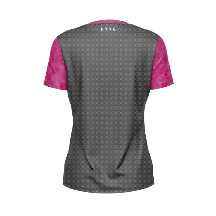 Hyve Customised Cricket Polo Shirt Jersey for Women - Back