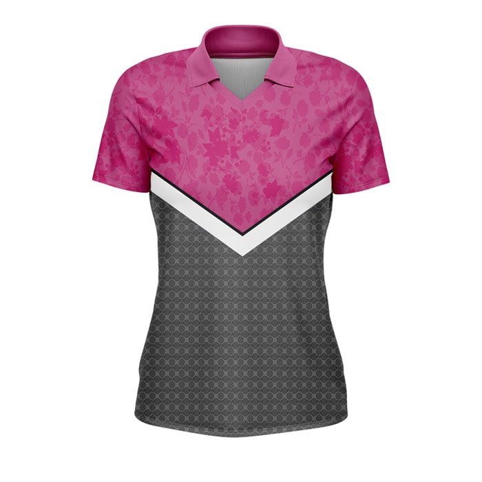 Hyve Customised Cricket Polo Shirt Jersey for Women - Front