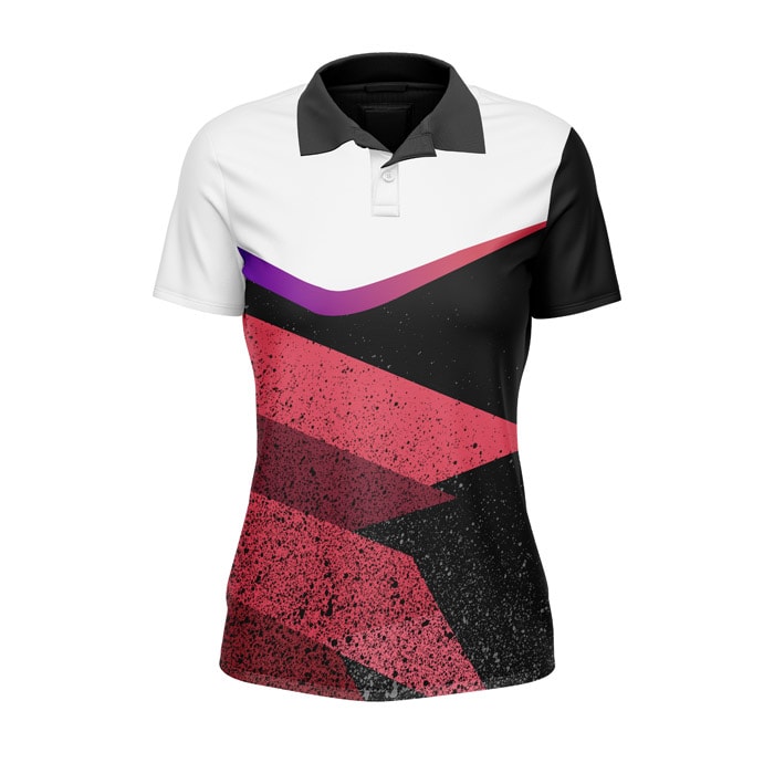 Hyve Custom Cricket Polo Jersey for Ladies - Front