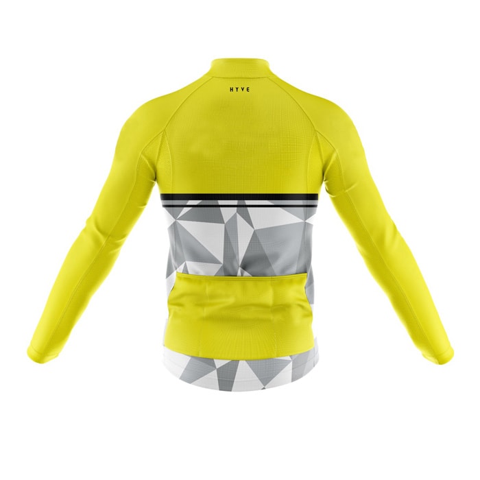 Hyve Aero Rapid Customised Cycling Jersey with Name for Men - Back