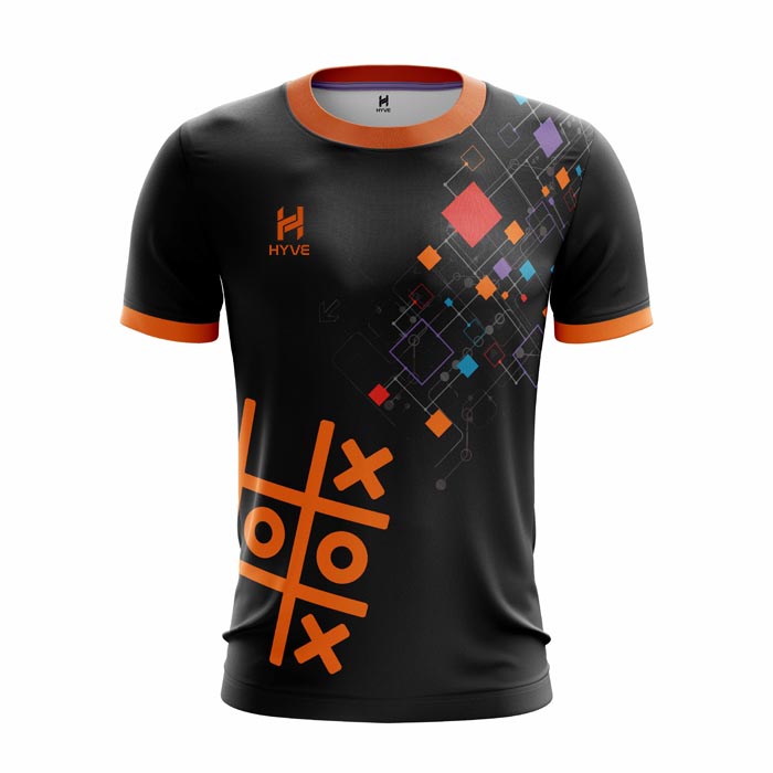Hyve Custom Xoxo Gamer T-shirt with Name for Men - Front