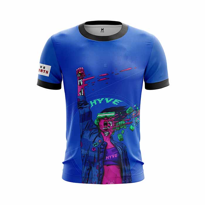 Hyve Customizable Real Player Cold World Gaming Apparel for Men - Front