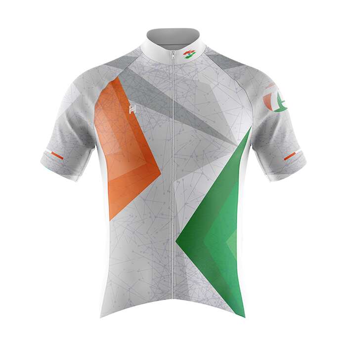Hyve Indian Aero Custom Cycling Jersey for Men - Front