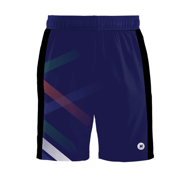 Hyve Indian Tri-Color Custom Sports Shorts - Front