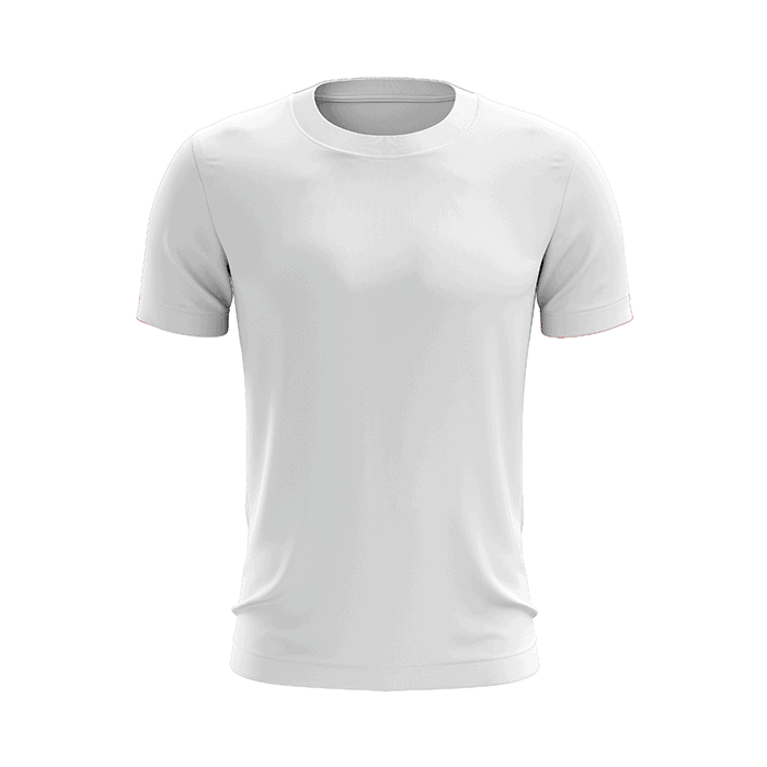 Hyve Customizable Full White Sports Jersey - Front