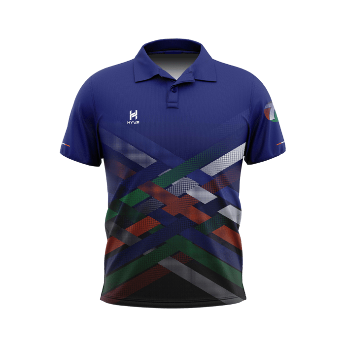 Hyve Customized Cricket Polo Shirt for Men Online - Front