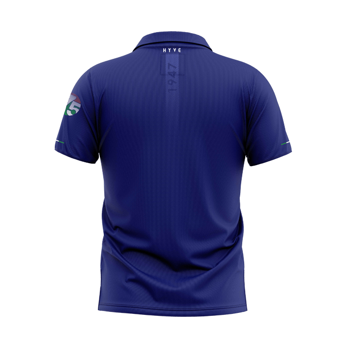 Hyve Customized Cricket Polo Shirt for Men Online - Back