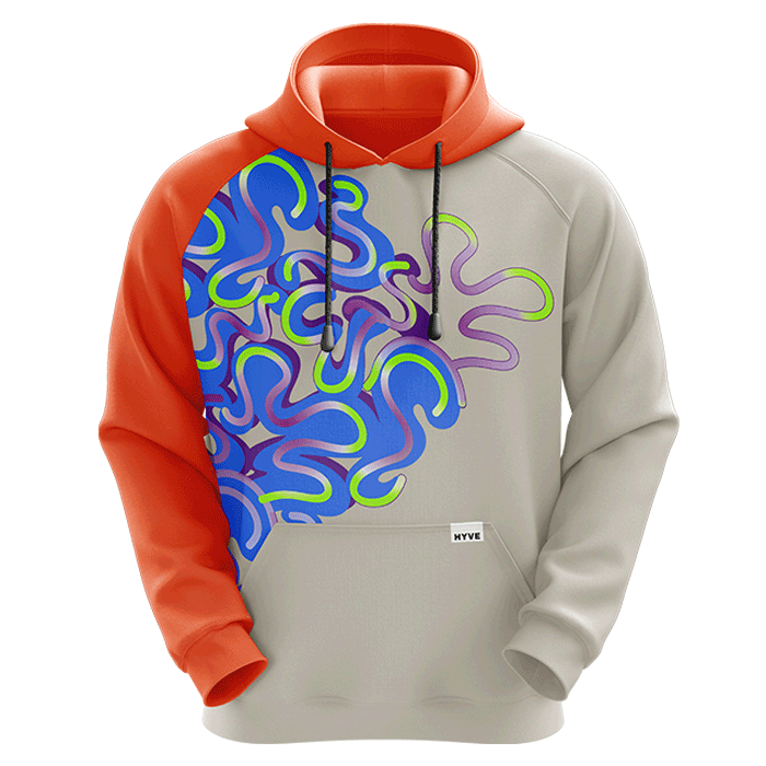 Customizable Sports Hoodie Jacket - Front