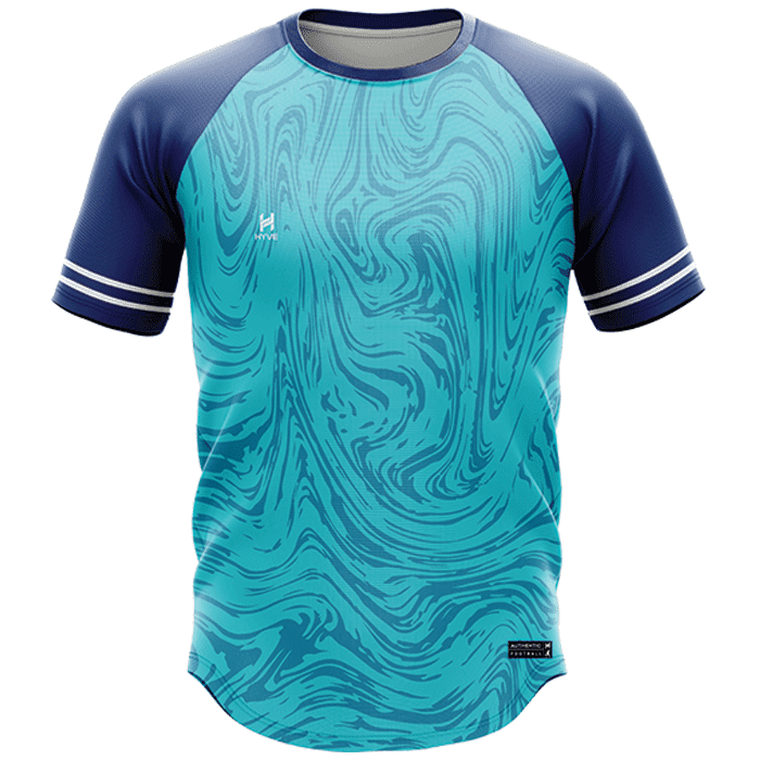 Hyve Personalized Football Club Jersey with Moisture Wicking for Men - Front