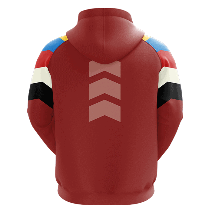 Custom Sports Hoodie Jacket - Back